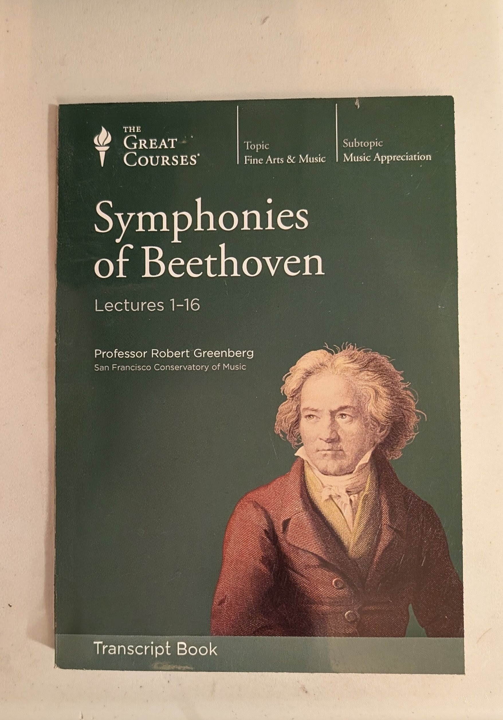 Symphonies of Beethoven Transcript Book