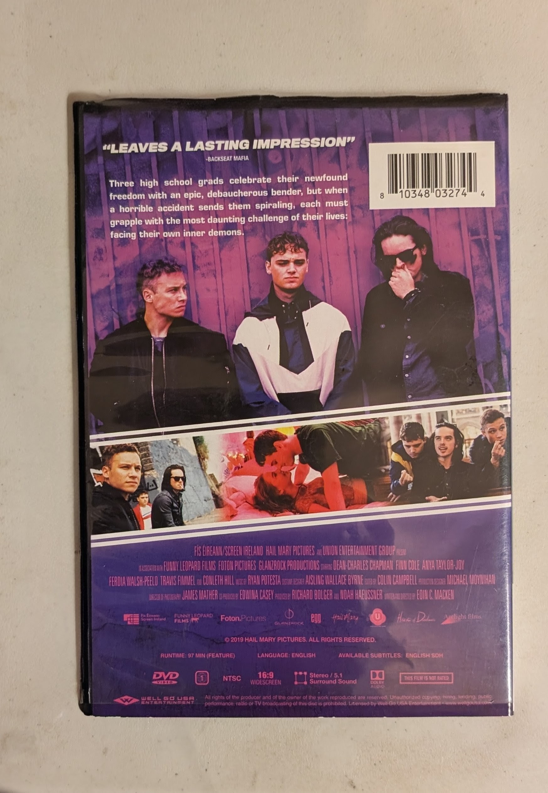 Here Are The Young Men DVD