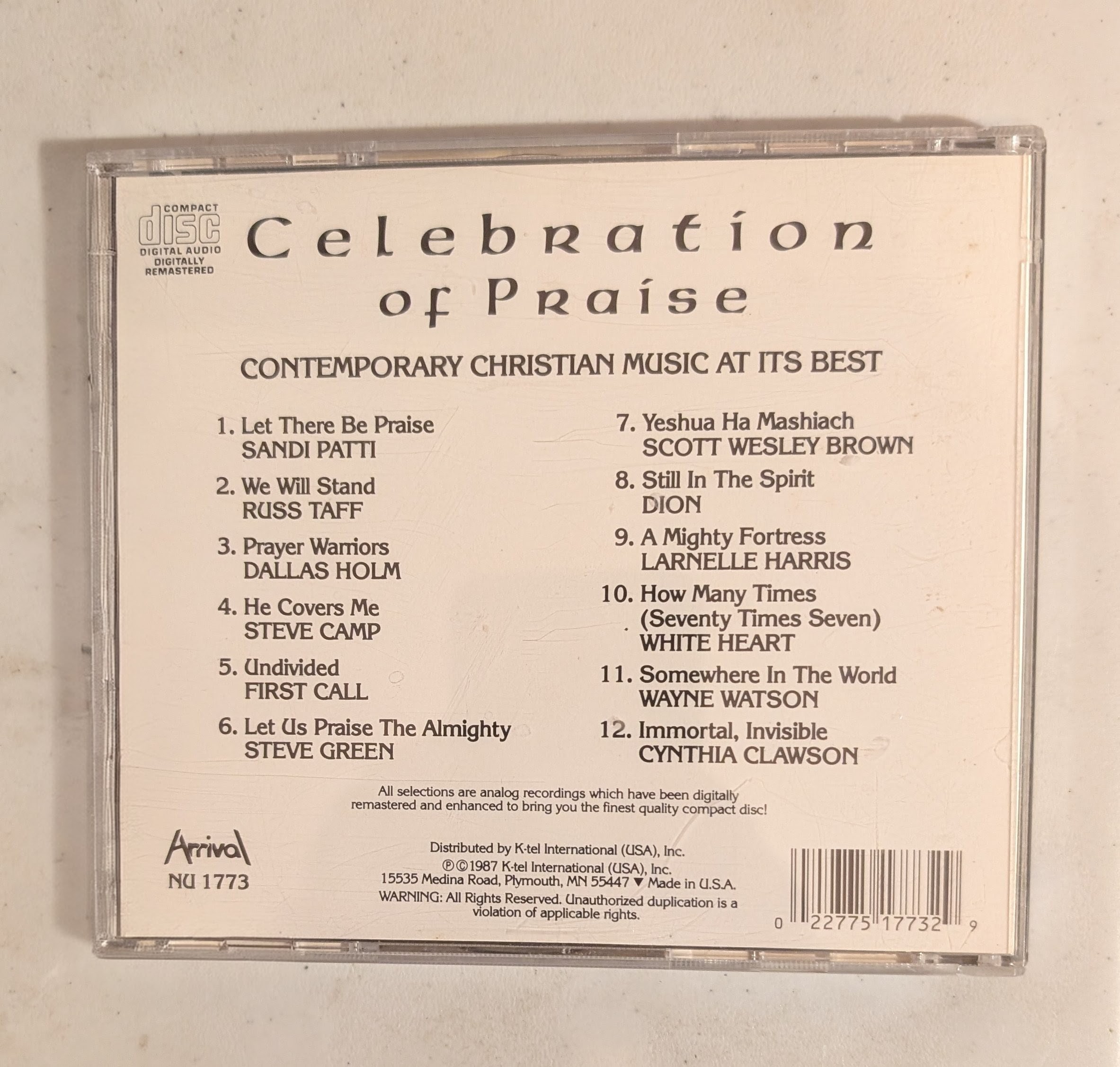 Celebration of Praise CD