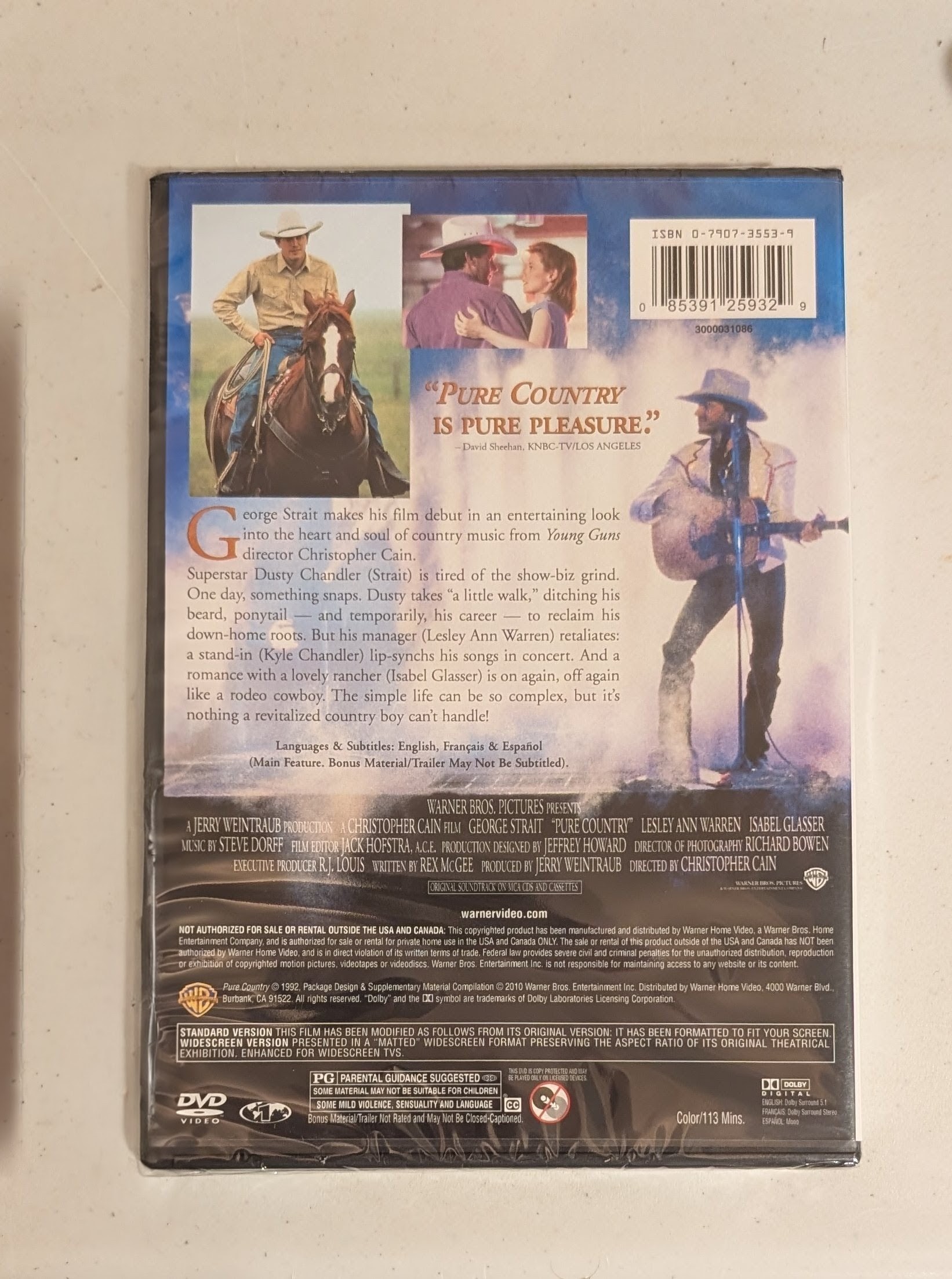 Pure Country DVD