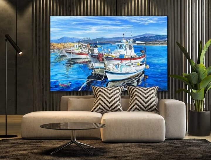 lukisan premium aestethic