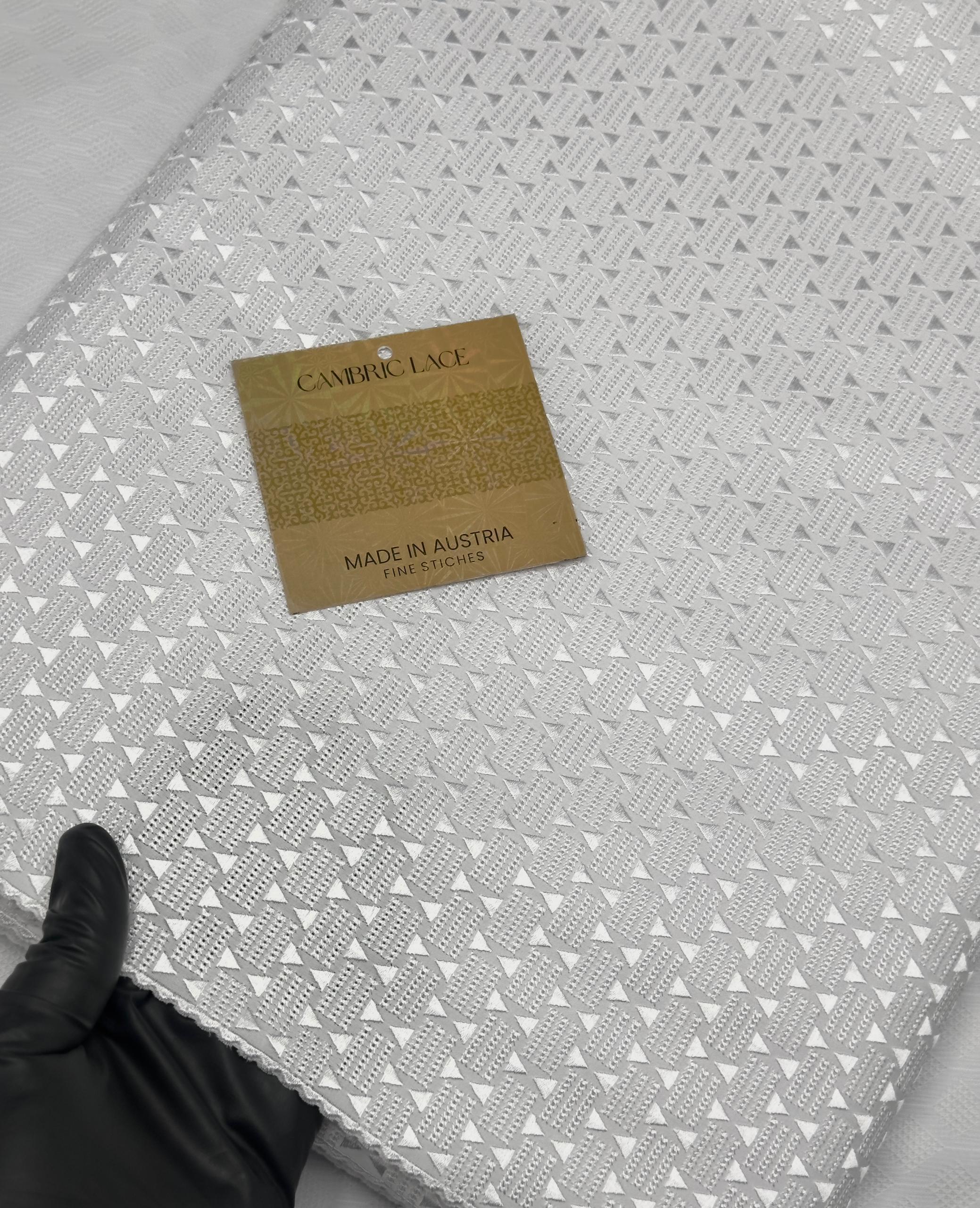 Austrian Cambric Lace Fabric