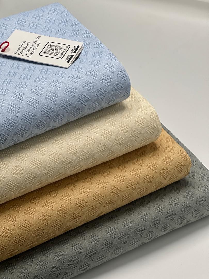 Premium Textured Atiku Swiss Fabric Set Per Yard