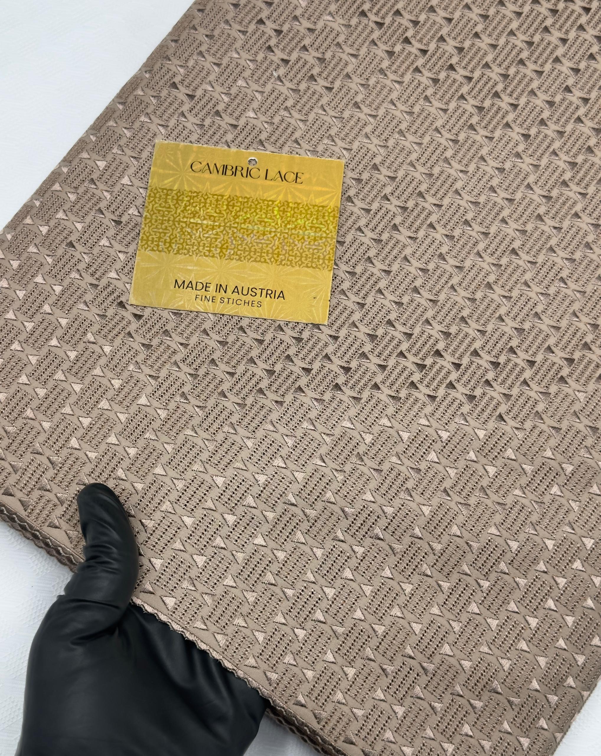 Austrian Cambric Lace Fabric