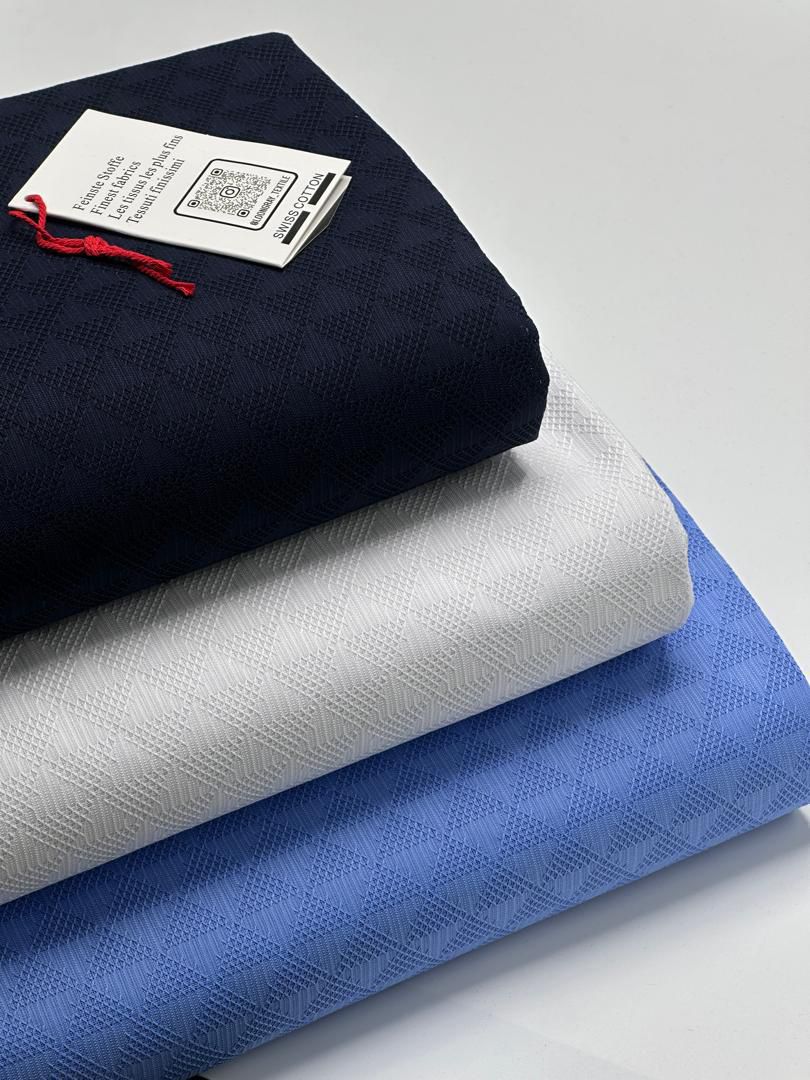 Premium Textured Atiku Swiss Fabric Set Per Yard