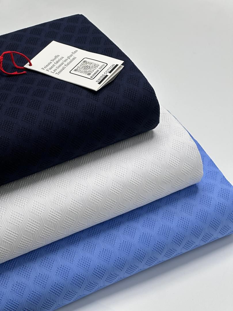 Premium Textured Atiku Swiss Fabric Set Per Yard