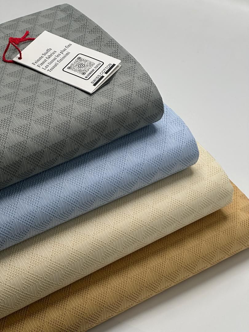 Premium Textured Atiku Swiss Fabric Set Per Yard