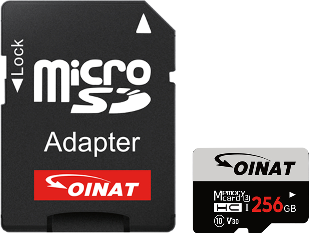 256GB micro SD Card with Adapter Extreme PRO 200MB/s V30 A2 High Speed Memory for 4K & Apps