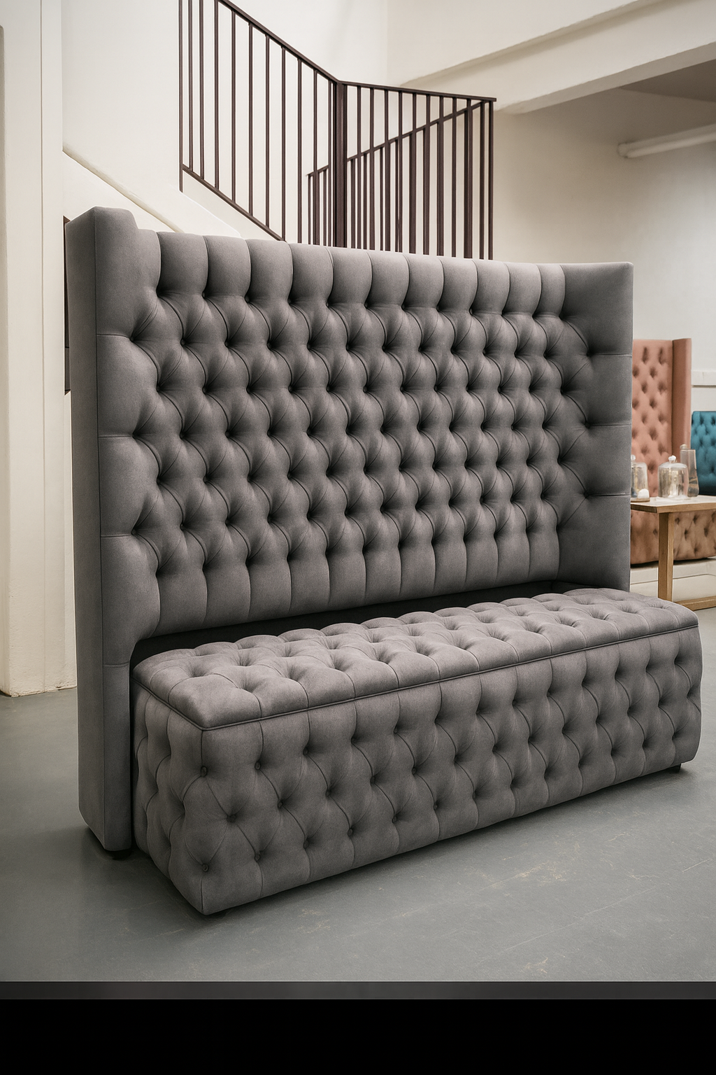 Elegant High-Back headboard kist set