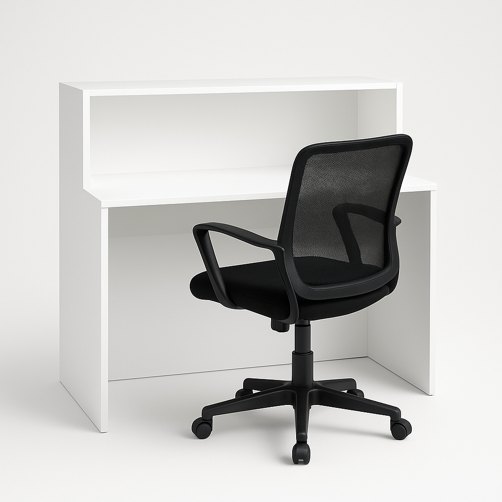 Perfect muse reception desk 1200L X 450 d X 1100