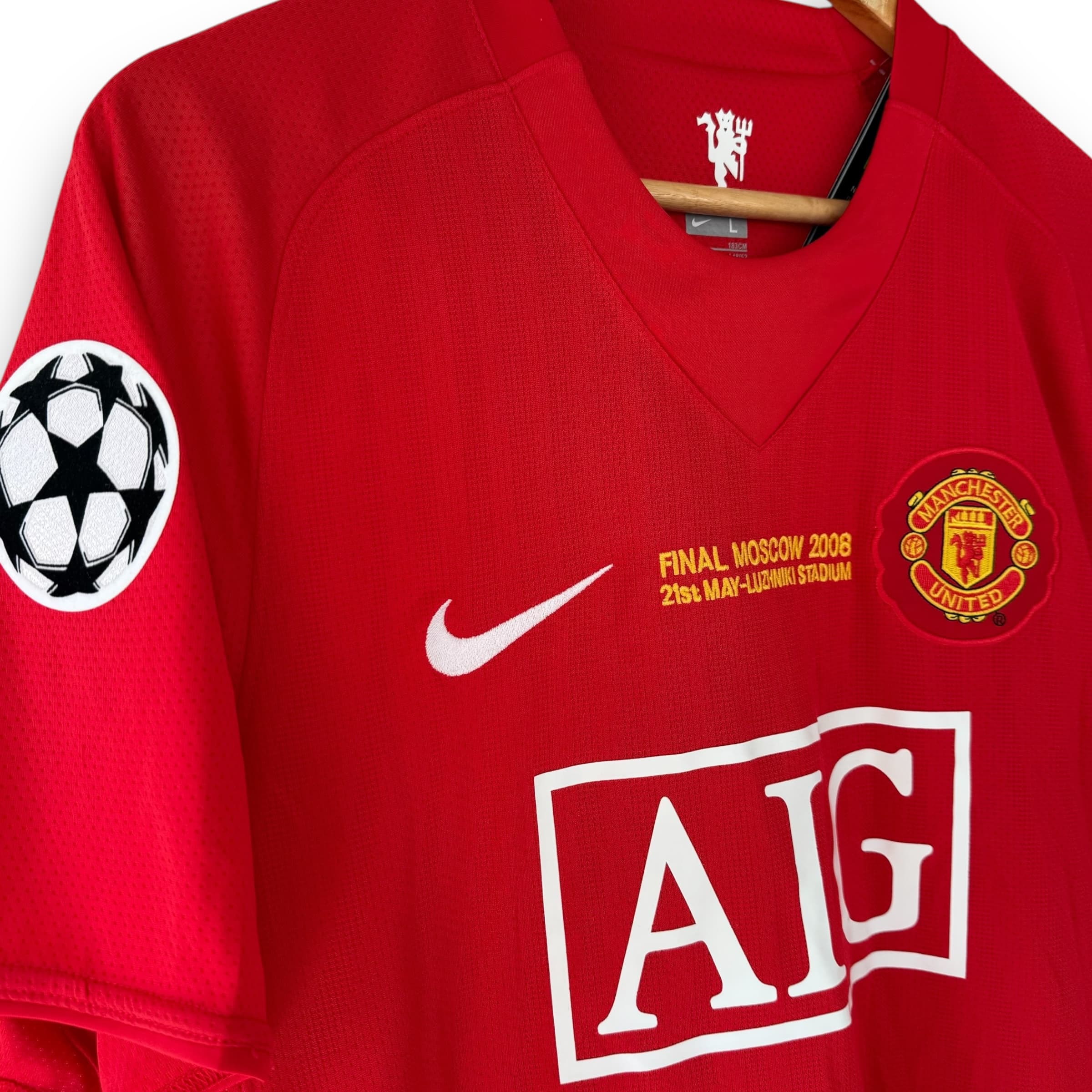 Camiseta Manchester United Final Moscú 2008