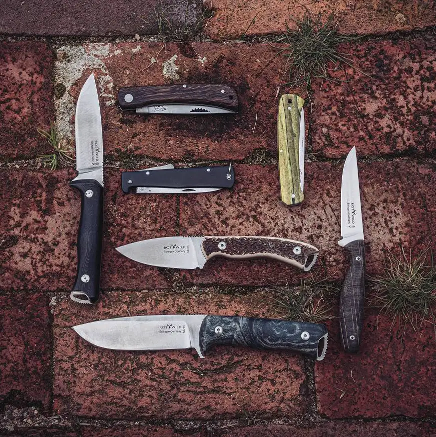 Outdoormesser-Schärfservice von deutschen Meistern. 