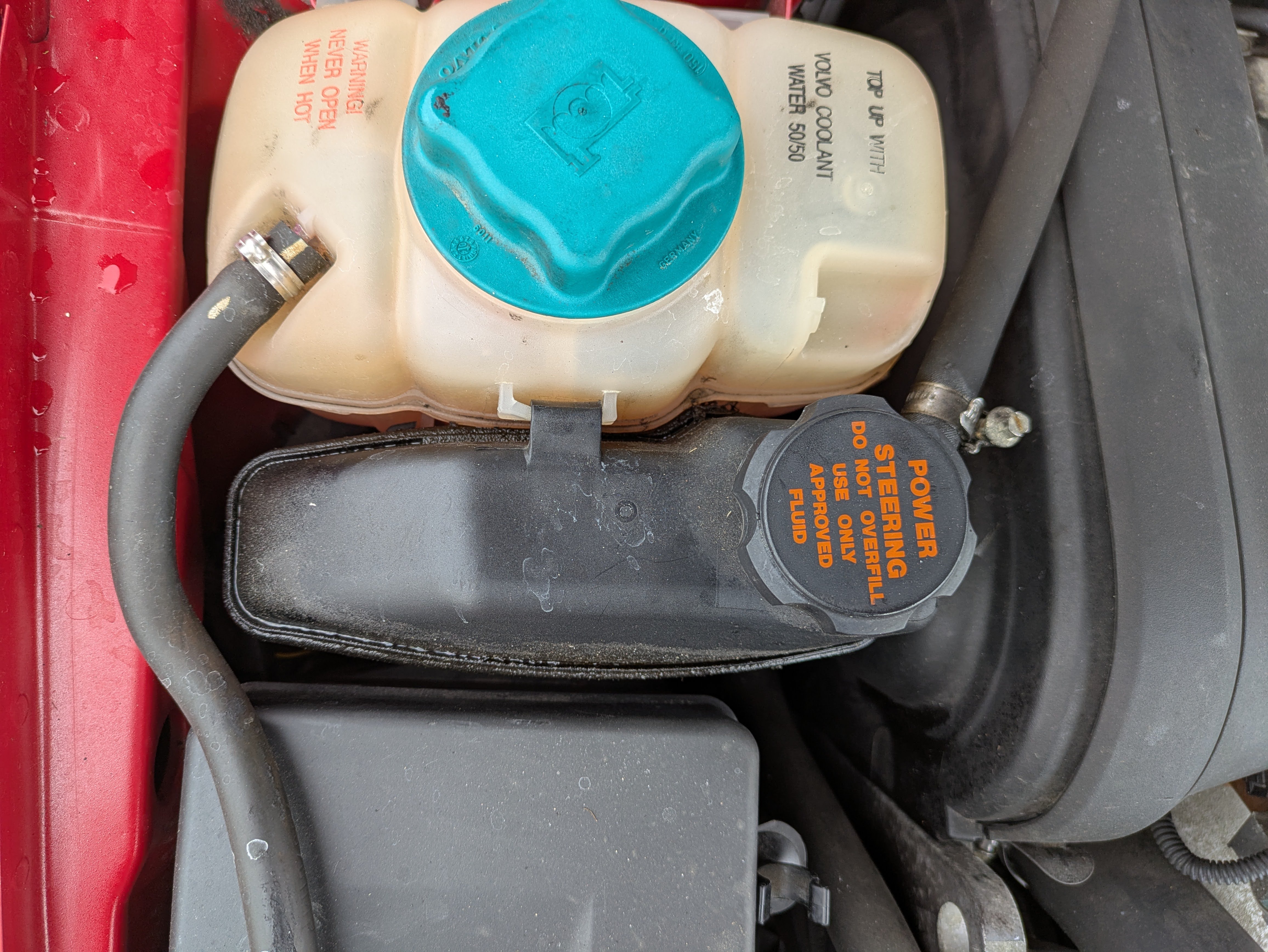 C70 Power Steering Reservoir Upgrade