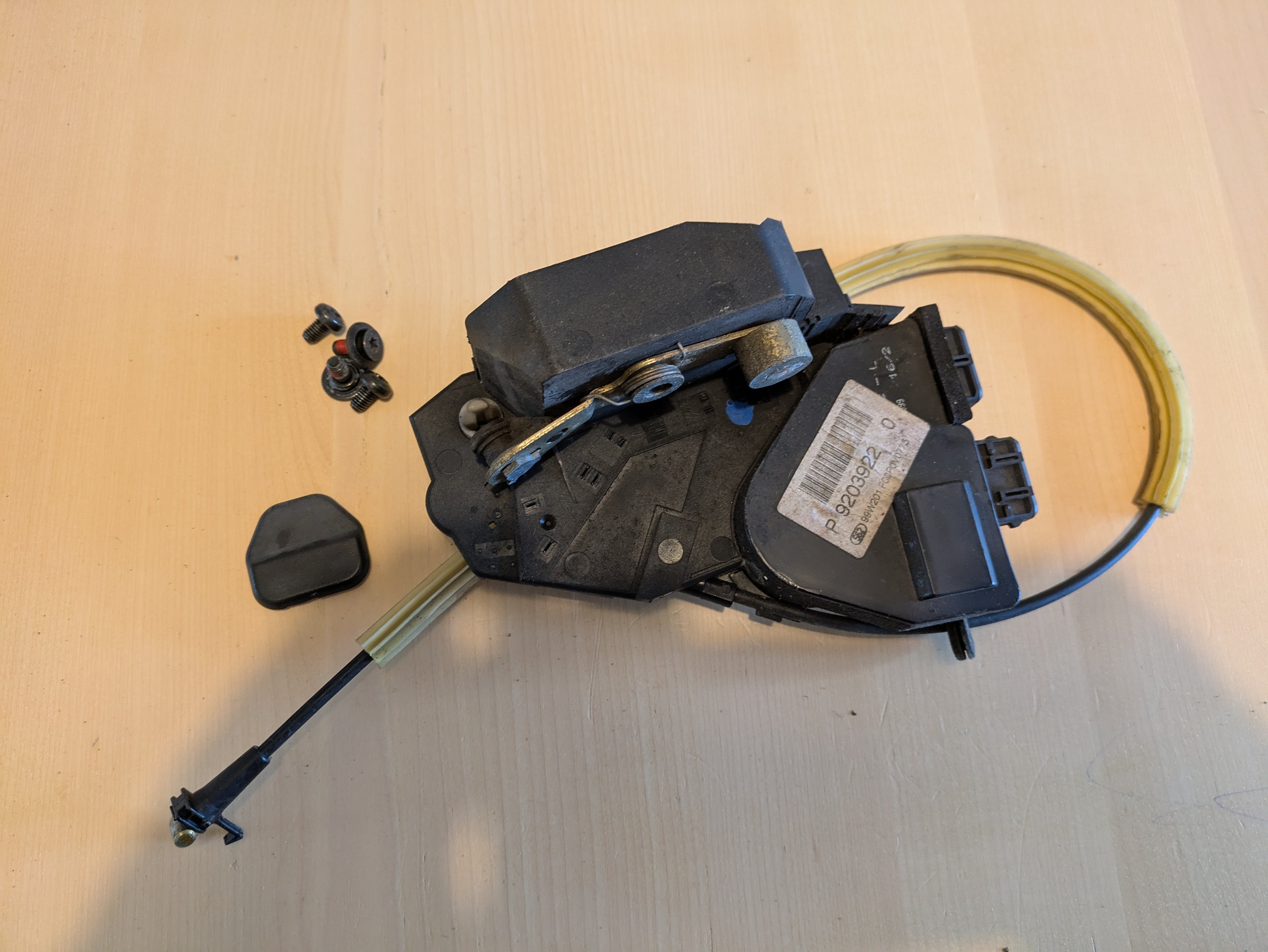 C70 Drivers Door Lock Assembly 