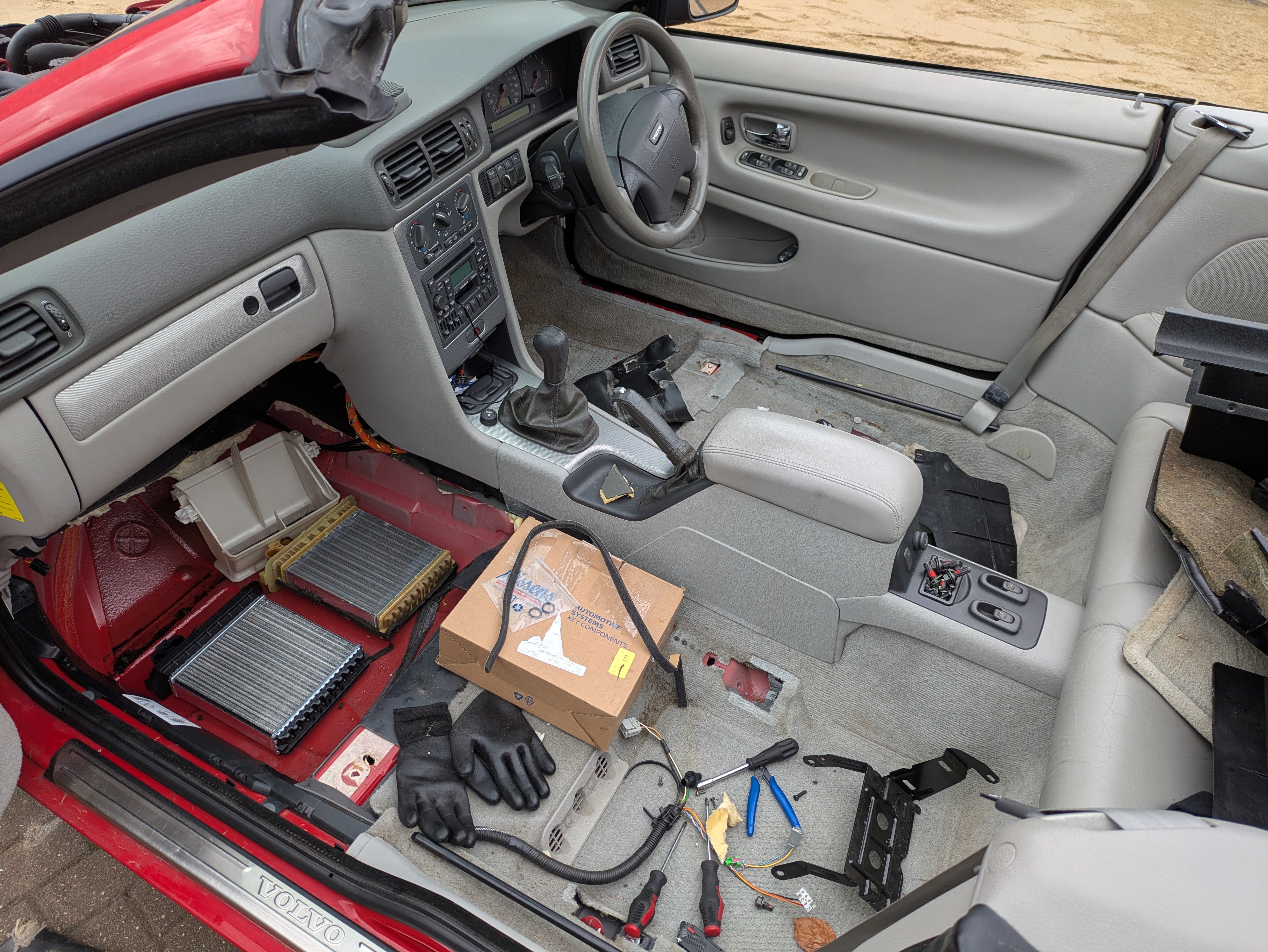 C70 Heater Matrix Replacement