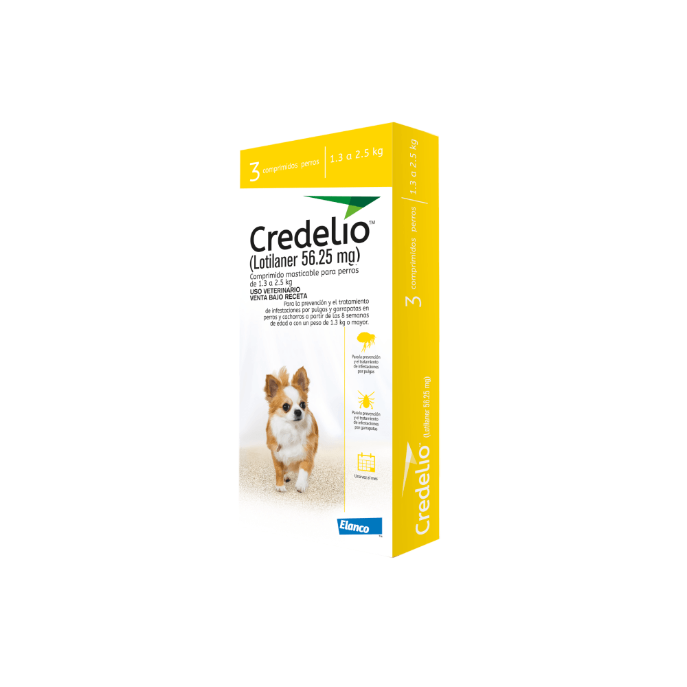Credelio 56,25 mg para perros pequeños