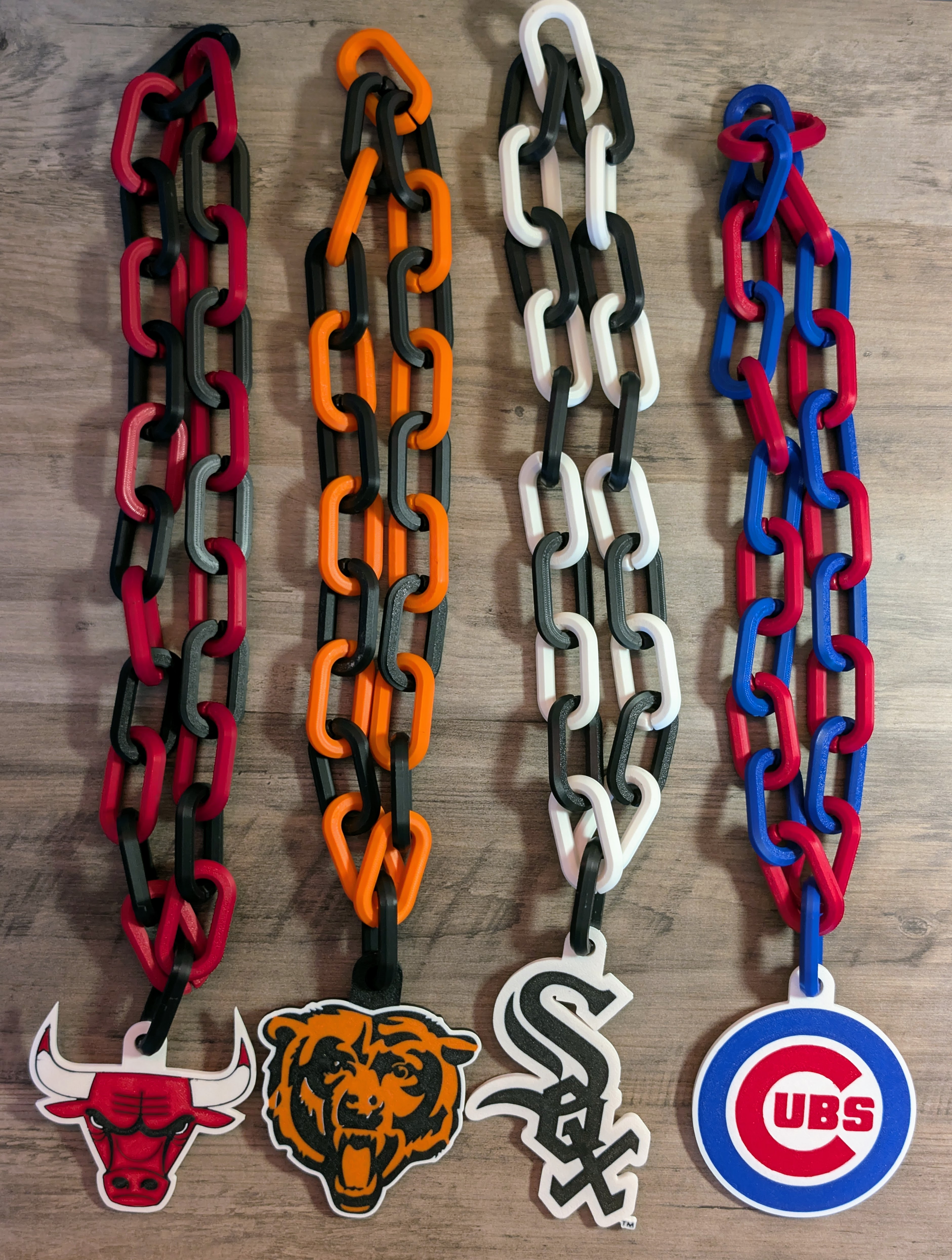 Sports Team Logo Chains | Custom Options Available
