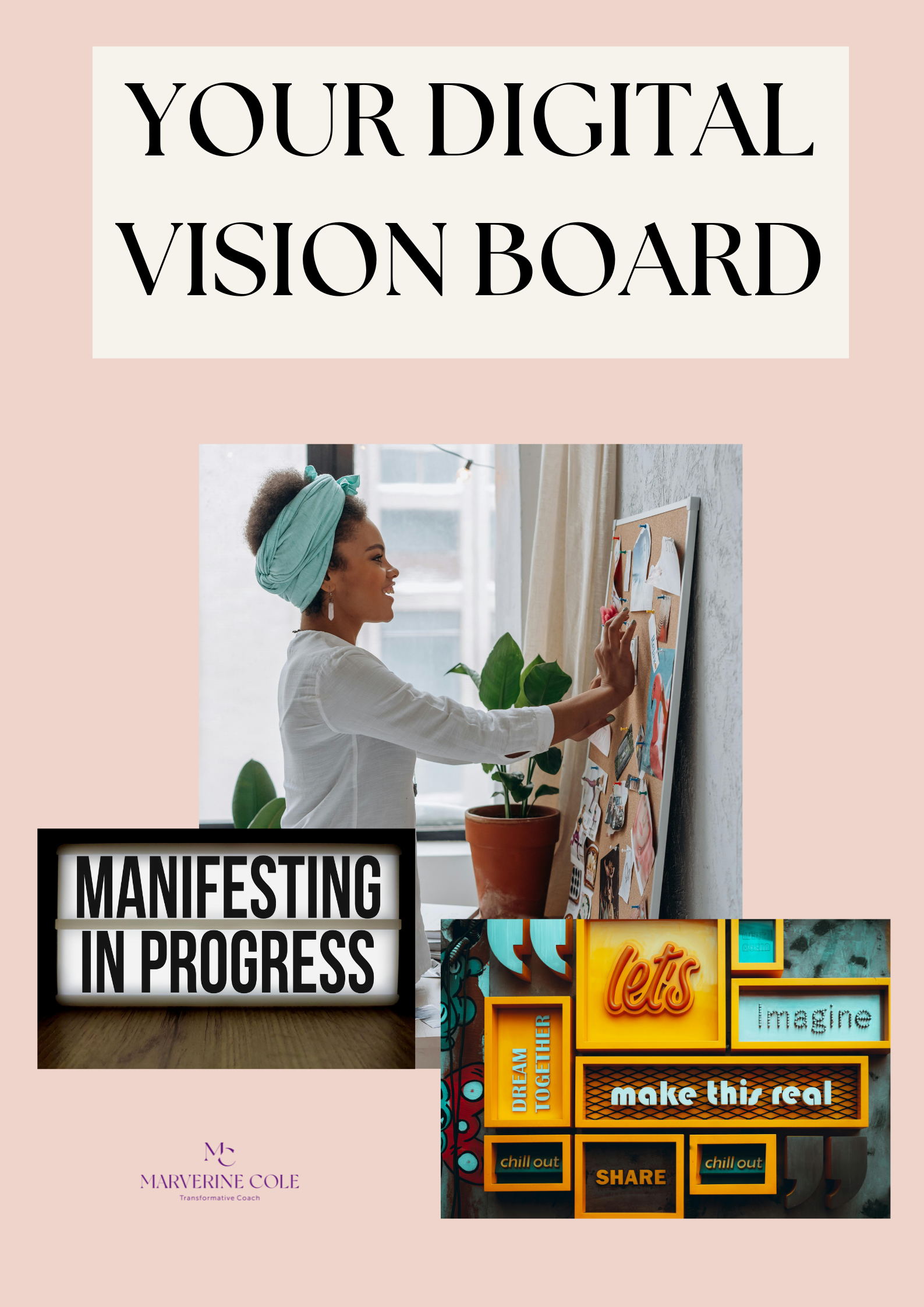  Vision Board + Canva Course **BONUS Bundle**