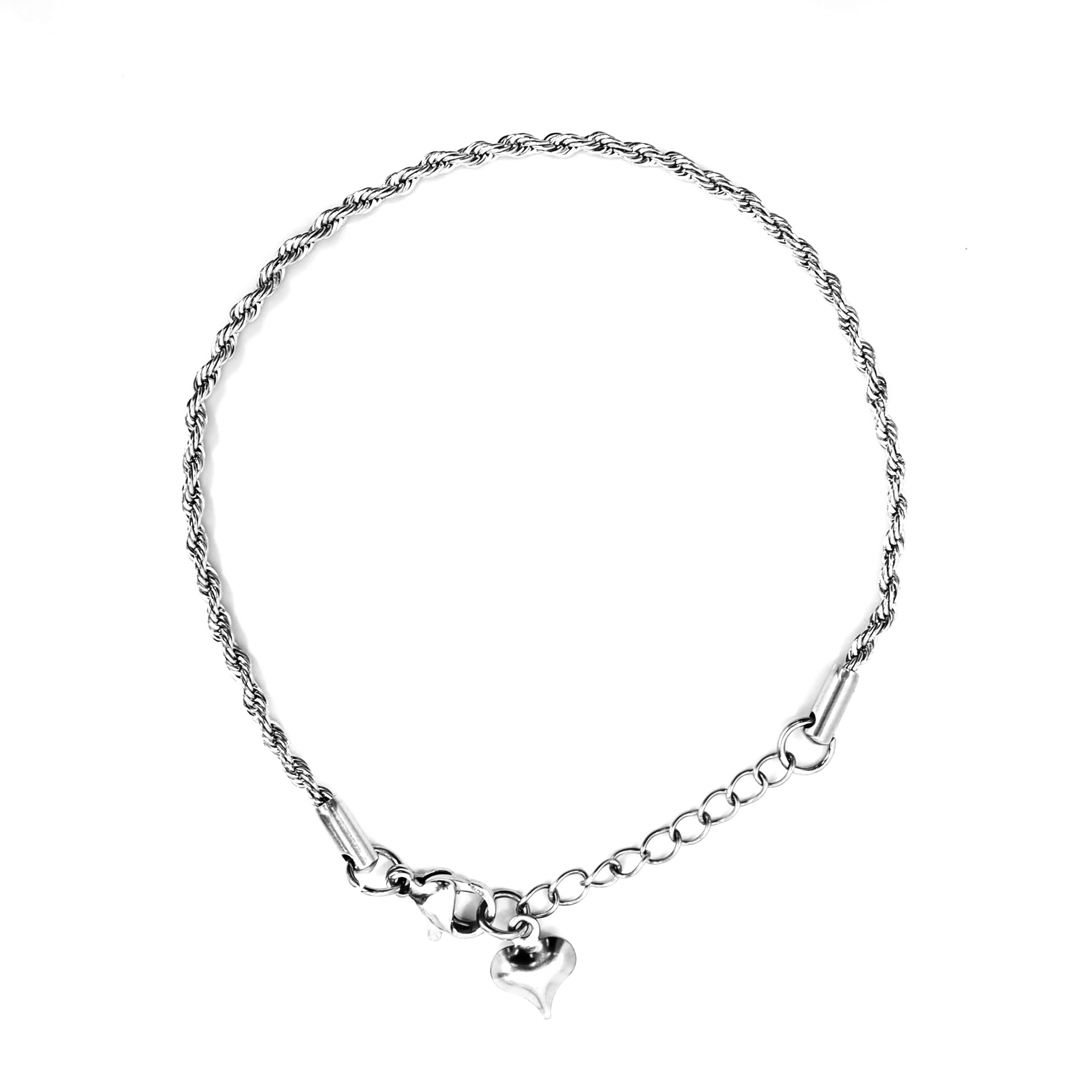 Pulseira torcida - Prateado