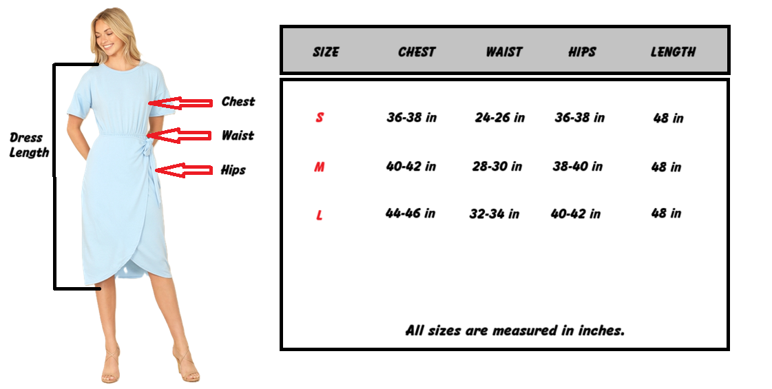 Light Blue Midi Dress