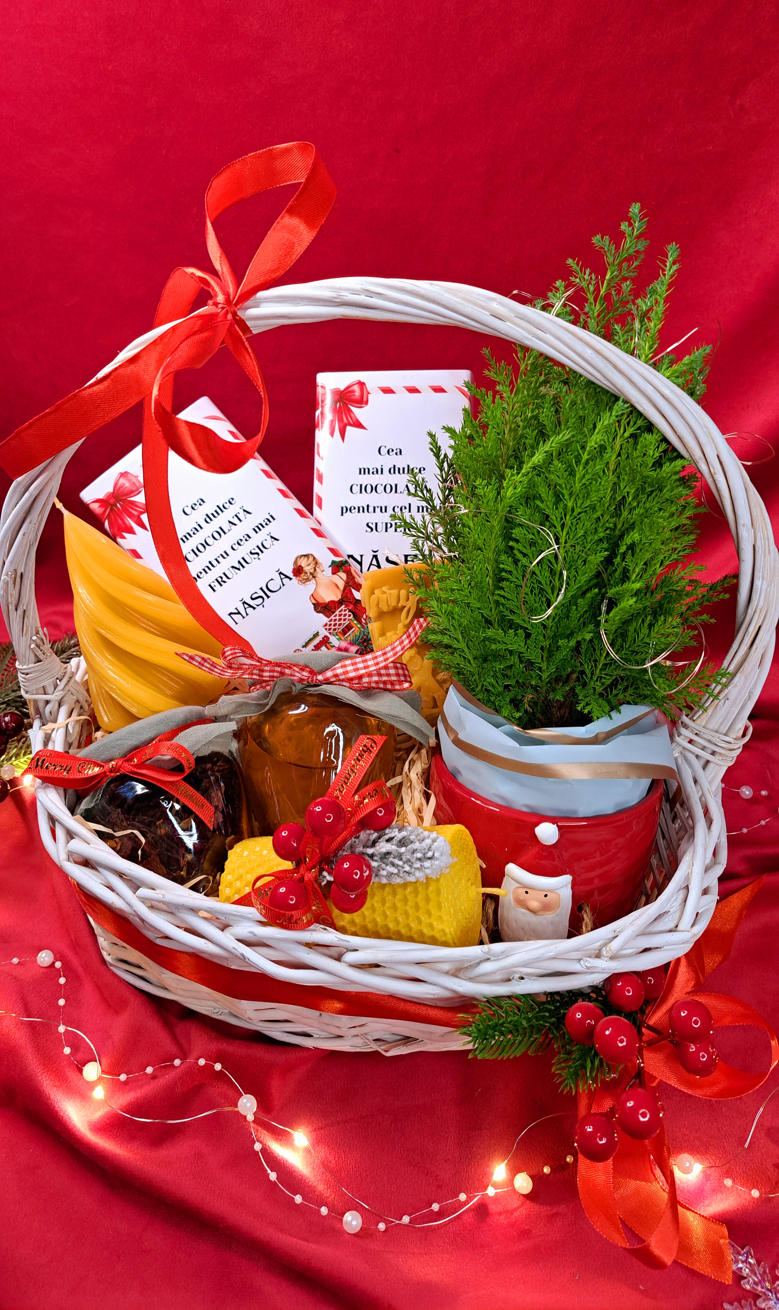 Coș Cadou de Crăciun