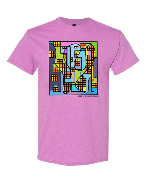 Abstract Graphic T-Shirt "Heart of the City"
