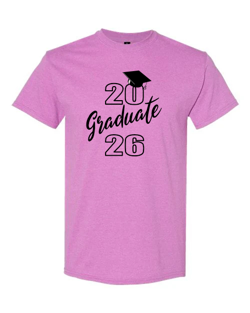 2026 Graduate T-shirt, Celebration, Congratulations,