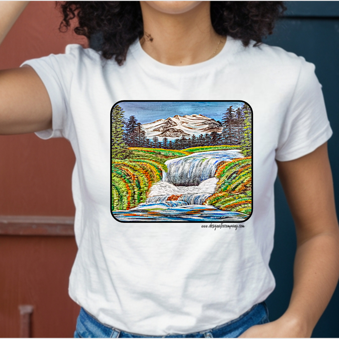 Scenic Waterfall T-shirt