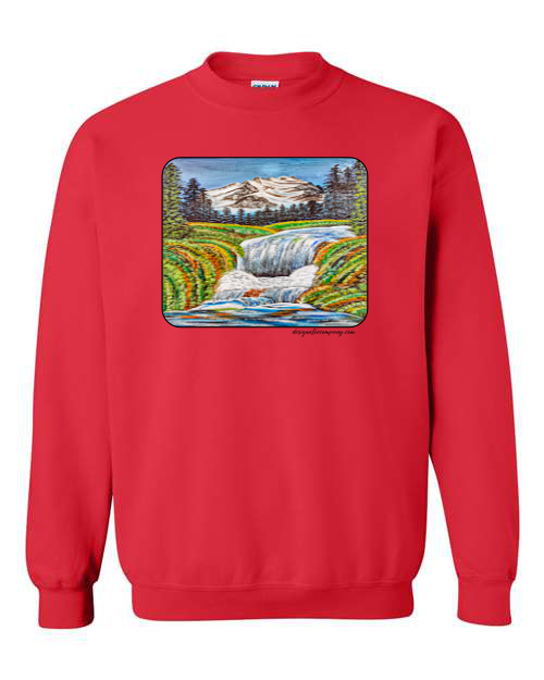 Scenic Waterfall Sweatshirt