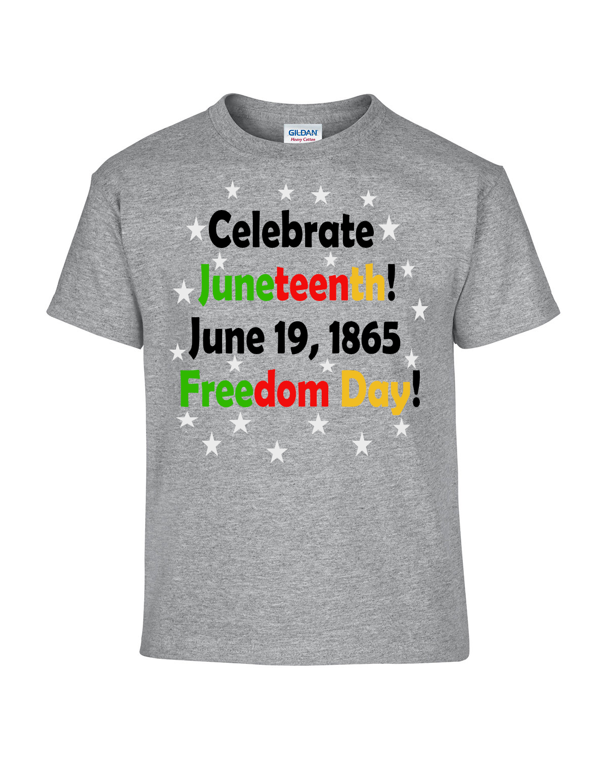 T-shirt Juneteenth, June 19, 1865 Freedom Day Shirt, Ladies, Men, Girls, Boys