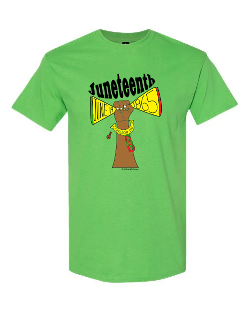 Juneteenth Celebration T-Shirt Unisex Turf Green tee sweatshirt hoodie Freedom day