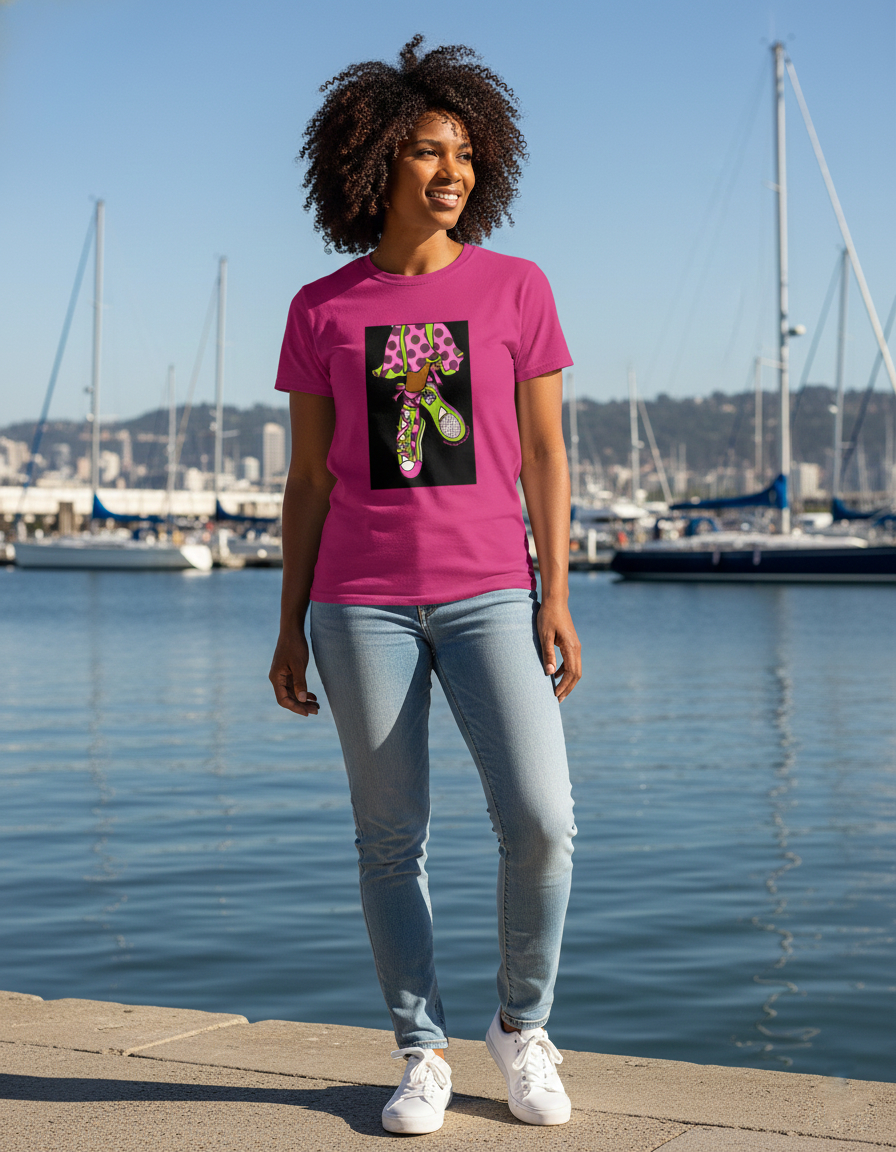 Melanin Ballerina, Tee, Apparel, Grace in Motion, Prima Ballerina 