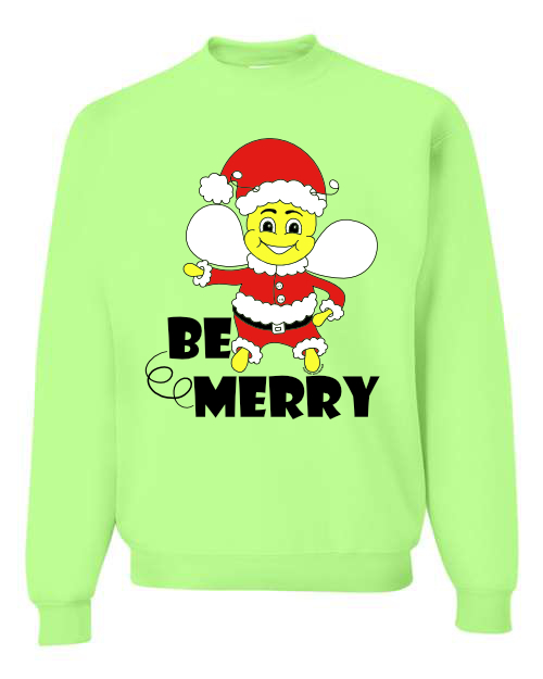 Bee Merry Christmas Sweatshirt