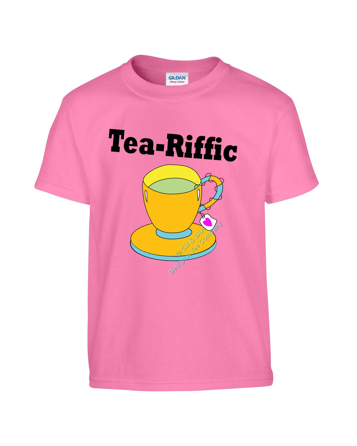 Tea t-shirt, tea lover t-shirt,  tea tee shirt, fresh white, light pink, Azalea,