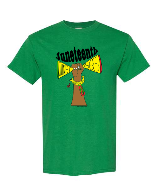 Juneteenth Celebration T-Shirt Unisex Turf Green tee sweatshirt hoodie Freedom day