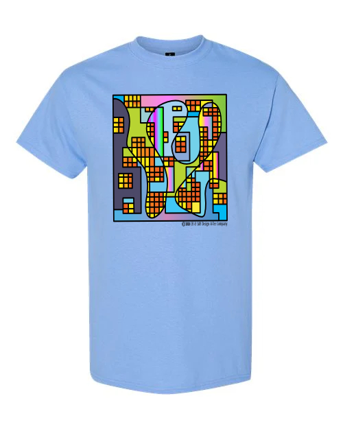 Abstract Graphic T-Shirt "Heart of the City"