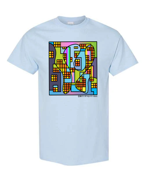 Abstract Graphic T-Shirt "Heart of the City"