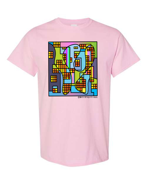 Abstract Graphic T-Shirt "Heart of the City"