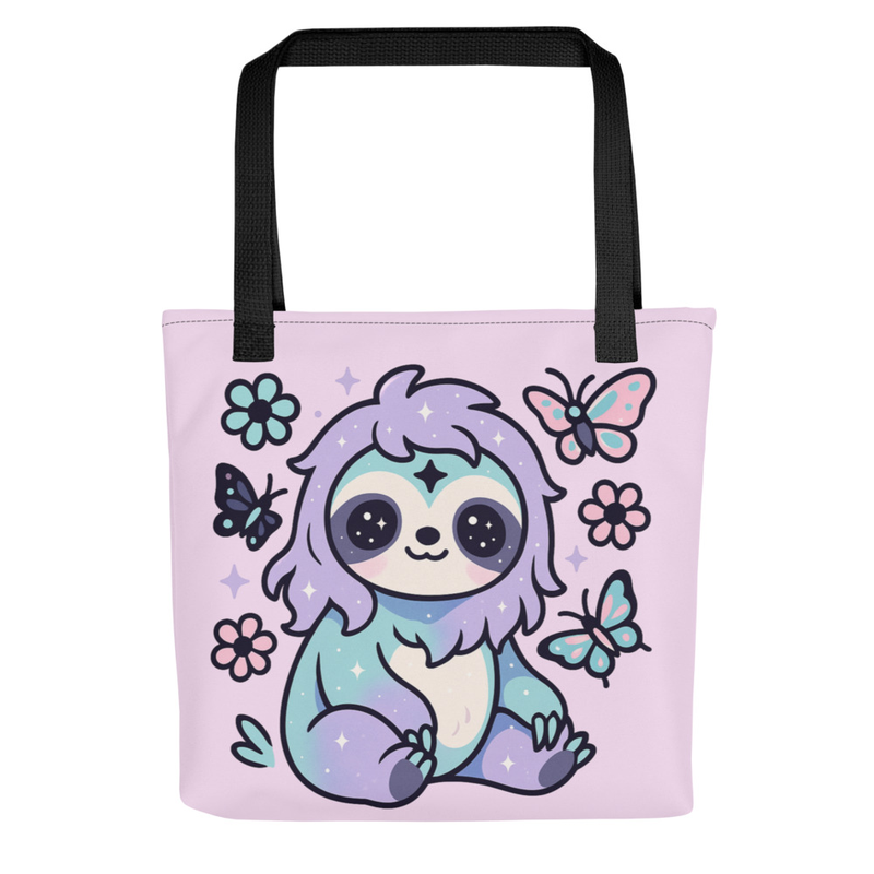 Cute Sloth Tote Bag