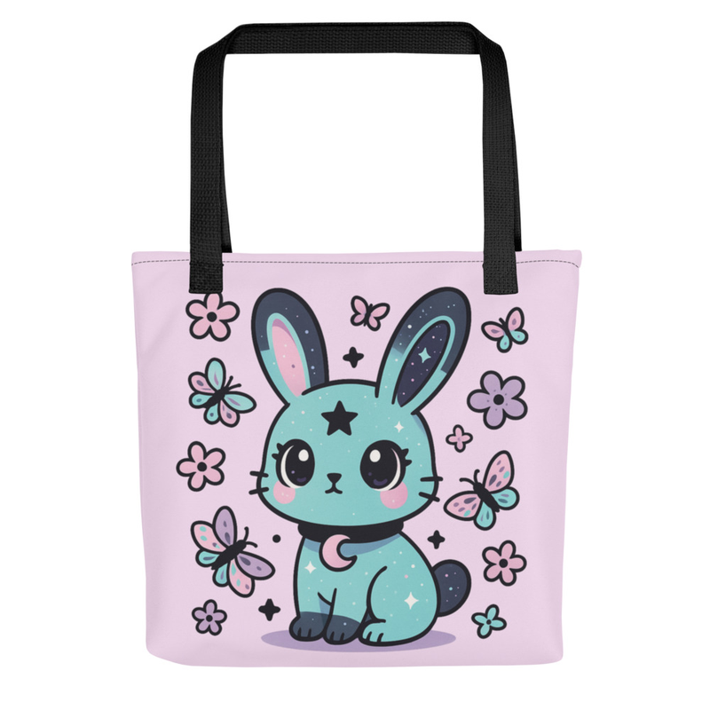 Kawaii Bunny Tote Bag