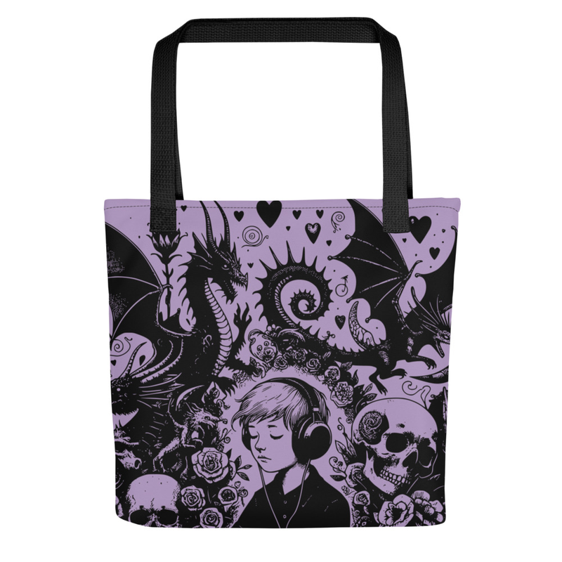 Dragon Fantasy Art Tote Bag