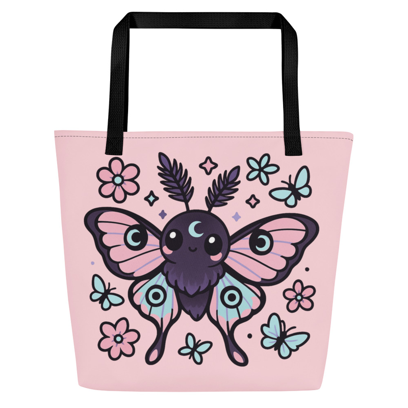 Cute Moth Tote Bag