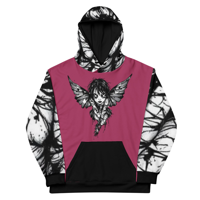 Gothic Winged Moth Hoodie
