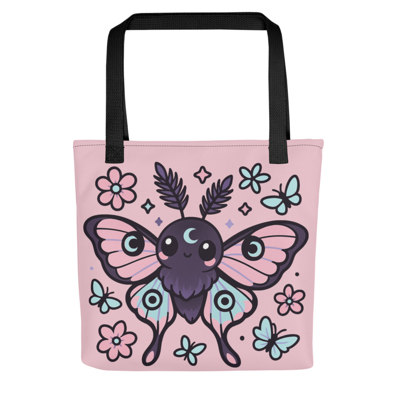 Cute Moth Tote Bag