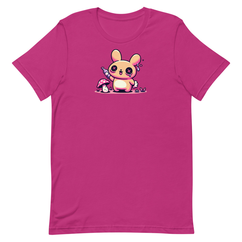 Weirdcore Pastel Goth Grunge Trippy Bunny Shirt Oddcore Rabbit T-Shirt Weird Stuff Unique Gift