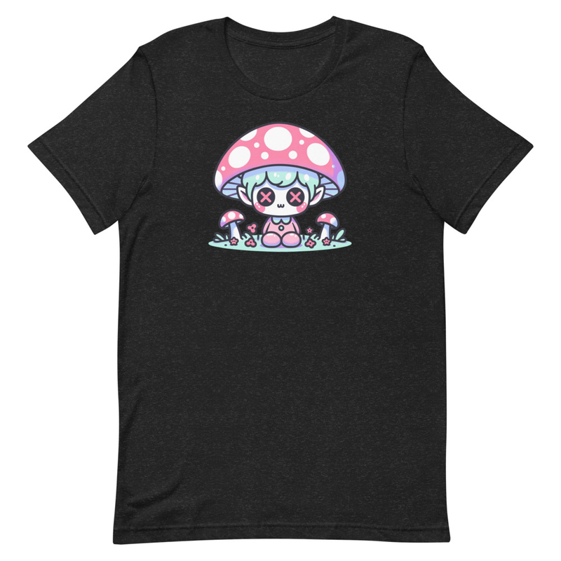 Weirdcore Pastel Goth Grunge Gore Creepy Cute Mushroom Gothic Boy T-Shirt