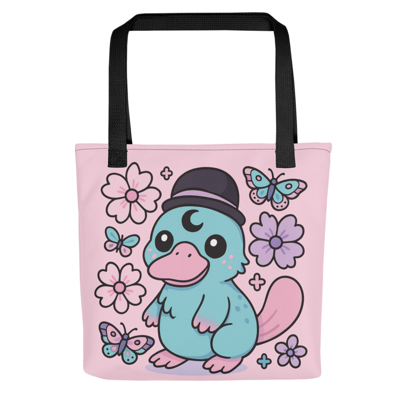 Cute Platypus Tote Bag