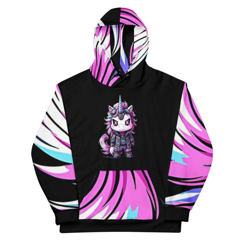 Unicorn Graffiti Hoodie