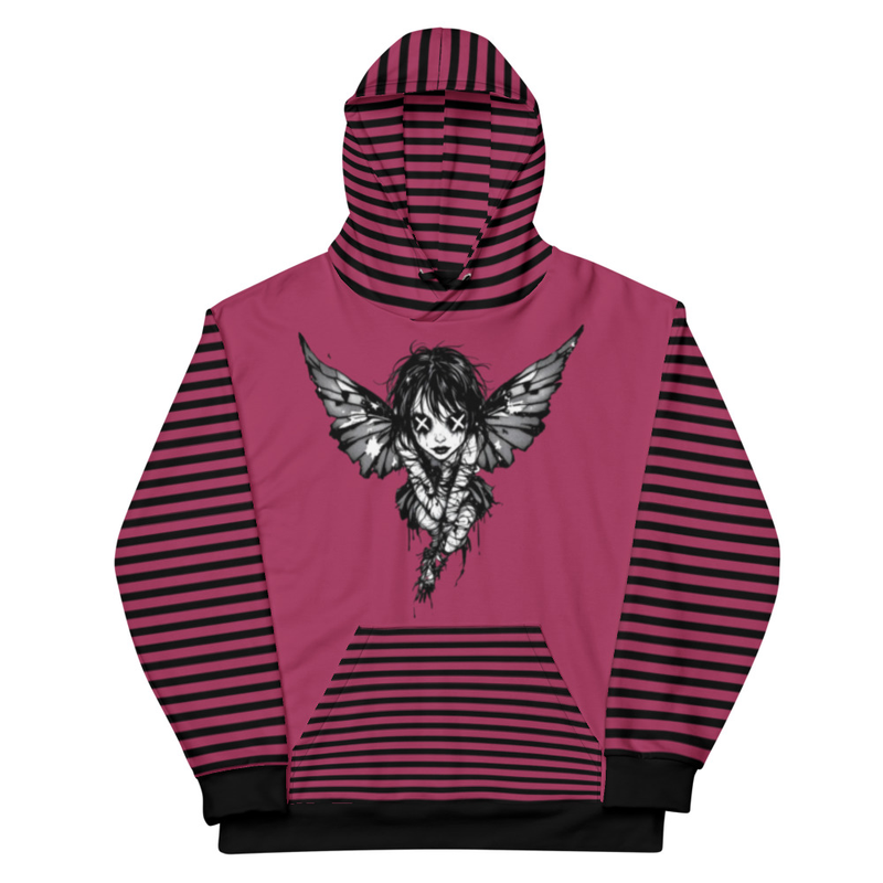 Winged Fairy Graphic Hoodie