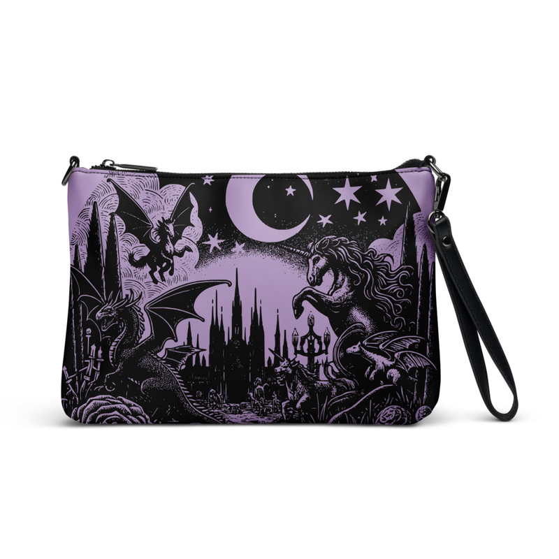 Gothic Fantasy Wristlet Bag